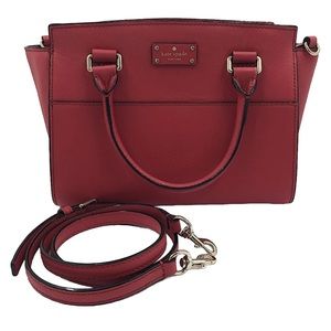 Kate Spade Lana Grove Street Purse Bag Handbag  Red Carpet NWOT